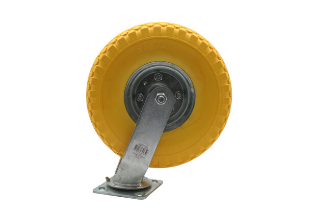 Zwenkwiel + PU band 10&quot; 3.00-4&quot;