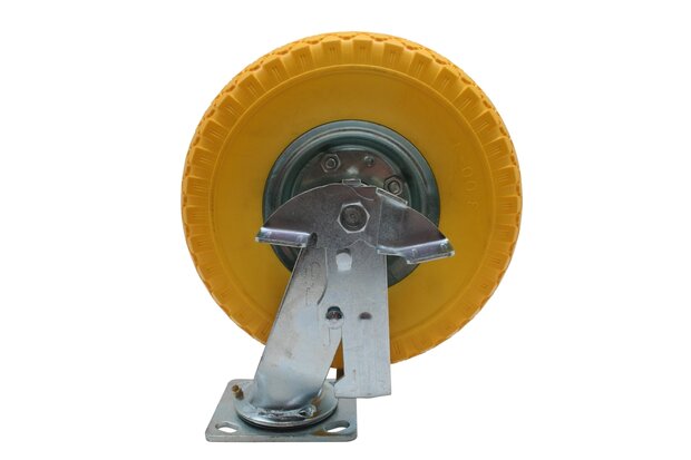 Zwenkwiel + PU band 10&quot; + rem 3.00-4&quot;