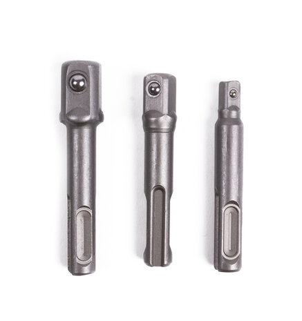 SDS+ verloop naar dop 1/4-3/8-1/2&quot;