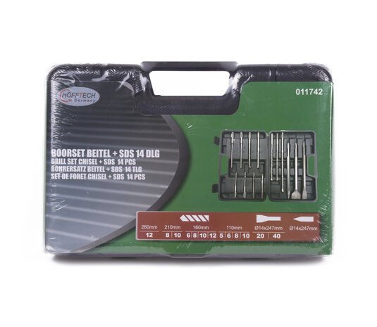 Boorset beitel + SDS 14 dlg