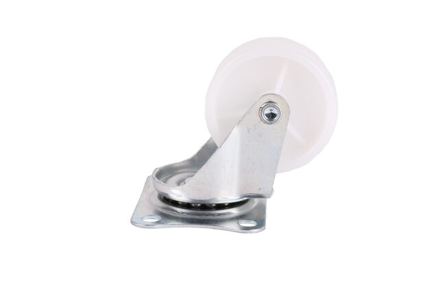Zwenkwiel set 50 mm wit 4 dlg