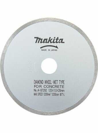 MAKITA B-21951 VOLLEBAND DIAMANTSCHIJF BETON 125X20MM