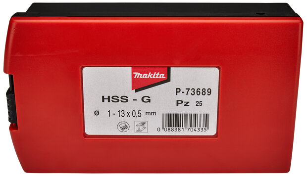 Makita P-73689 Metaalboorset 25-delig