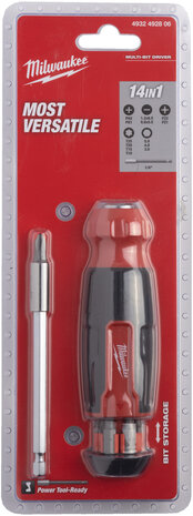 MILWAUKEE 4932492806 schroevendraaier multi-bit 14-in-1