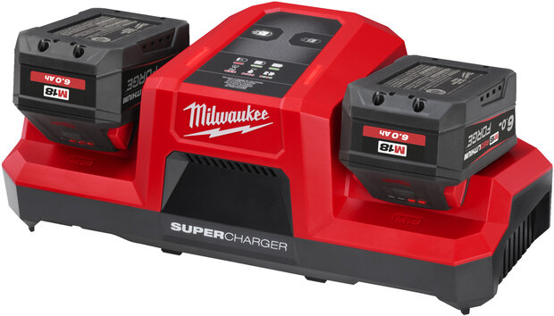 Milwaukee M18DBSC | M18 Dual Bay super lader - 4932492531