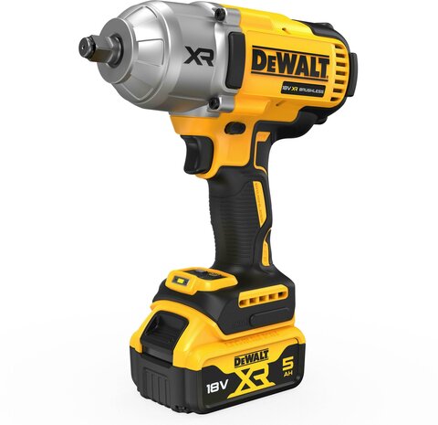 DEWALT DCF900P2T-QW 18V XR Brushless 1/2&quot; Heavy Duty accu-slagmoersleutel met frictiering (2x 5.0Ah accu + lader in TSTAK) 1898Nm