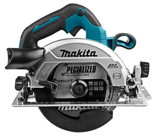 Makita DHS661ZJU 18V Li-Ion accu cirkelzaag body in Mbox - 165mm - koolborstelloos
