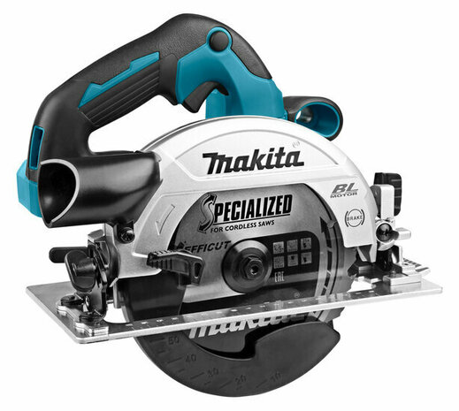 Makita DHS661ZJU 18V Li-Ion accu cirkelzaag body in Mbox - 165mm - koolborstelloos