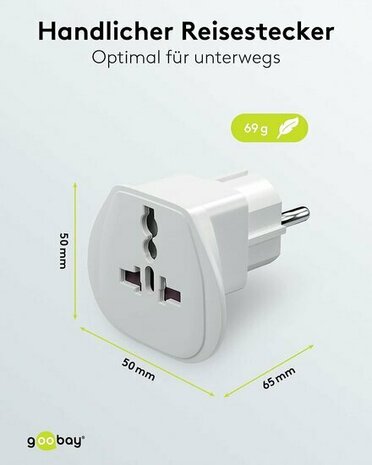 goobay stekker uk eu 4040849942709 / 4040849940262