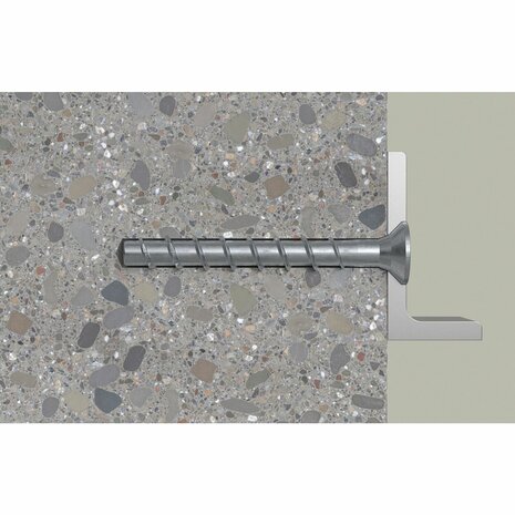 Fischer 536888 FBS II 10 x 120 Schroef TX50 Beton, Algemeen gebruik 65/55/35 SK verzonken kop 50 stuks