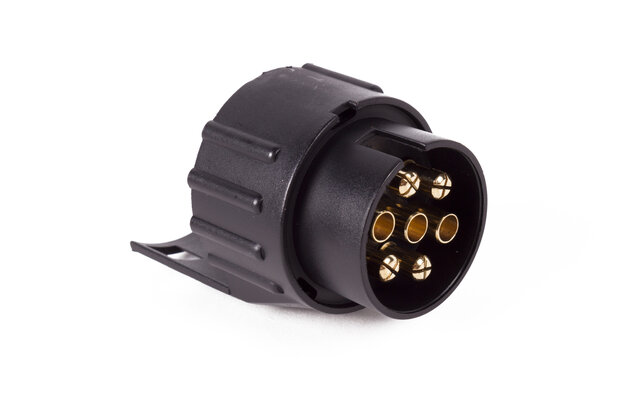 Stekker verloop contra 7- naar 13-polig kort