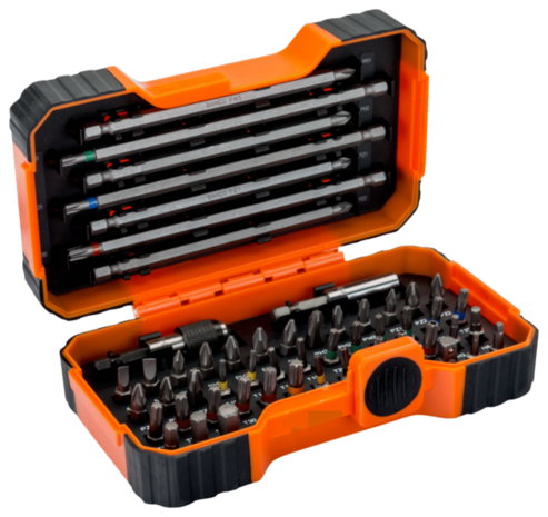 Bahco 59/S54BC-IP 54-delige Bitset in kunststof box